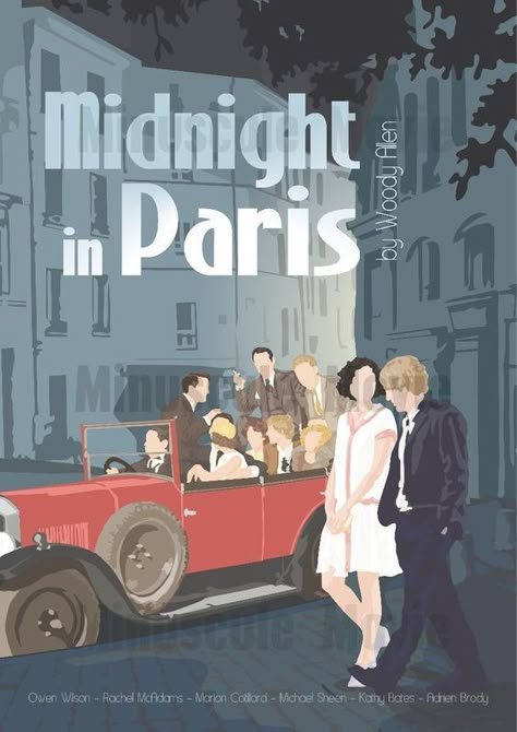 Midnight In Paris Movie, Paris Movie, Paris Film, Woody Allen Movies, Louis Garrel, Midnight In Paris, Michael Owen, Xavier Dolan, Adrien Brody