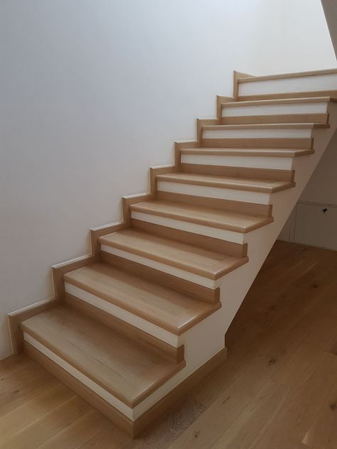 Staircase Skirting, Stairs Skirting, French Salon, Wooden Staircase Design, Architectural Engineering, Wooden Staircases, Stair Railing, Baseboards, Stairs Design