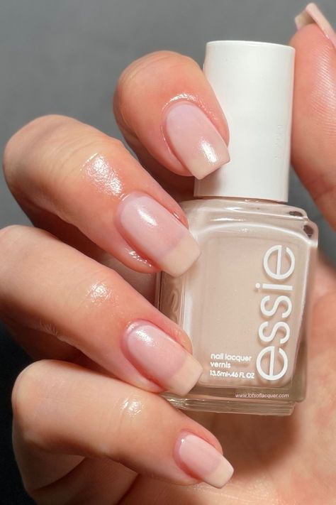 essie vanity fairest swatch Oat Milk Nail Polish, Essie Vanity Fairest, Soap Nails, Milk Nails, Sheer Nail Polish, Neutral Nail Color, Sheer Nails, Pink Nail Colors, Nails Trend