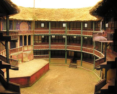 The Globe Theatre was a theatre in London associated with William Shakespeare. It was built in 1599 by Shakespeare's playing company, the Lord Chamberlain's Men, and was destroyed by fire on 29 June 1613. Wikipedia  Capacity: 3,000  Opened: 1599  Address: 21 New Globe Walk, London, Greater London SE1 9DT, United Kingdom  Hours:	  Mon-Sun 	7:30am–11pm  Phone: 020 7928 9444  Architects: William Shakespeare, Richard Burbage, Peter Street, Theo Crosby Elizabethan Theatre, The Globe Theatre, Globe Theatre, Shakespeare Theatre, Elizabethan Era, Shakespeare In Love, Globe Theater, Theater Performance, London Theatre