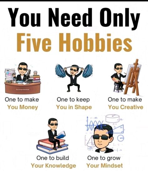 Five Hobbies, How To Focus, Money Strategy, How To Focus Better, Money Management Advice, Productive Things To Do, Personal Improvement, Mindset Coaching, Lesson Quotes