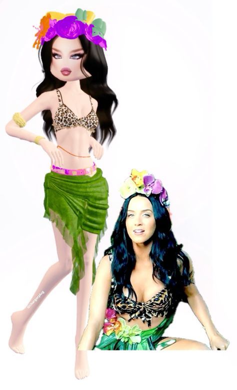 Katy Perry Roar Outfit, Dti Outfit Idea Popstar, Apology Video Dti Theme Outfit, Music Video Outfits Dti, Dti Outfits Ideas Celebrity, Pop Culture Party Theme, Dti Pop Culture Outfit, Famous Outfits Celebrities, Dress To Impress Music Video Theme