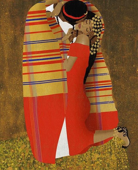 Sudanese Wedding, Social Media Art, Africa Destinations, The Kiss, Textiles Fashion, African Culture, 5 Months, Women Wedding Guest Dresses, Gustav Klimt