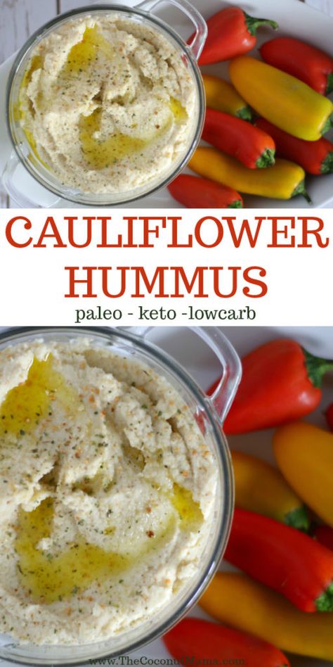 I love myself a yummy veggie dip and this keto cauliflower hummus is the perfect low carb dip or spread! Serve it with fresh veggies or almond flour crackers at your next get together. Meals Without Carbs, Paleo Hummus, Almond Flour Crackers, Cauliflower Dip, Food Sauces, Cauliflower Hummus, Keto Sides, Hummus Dip, I Love Myself