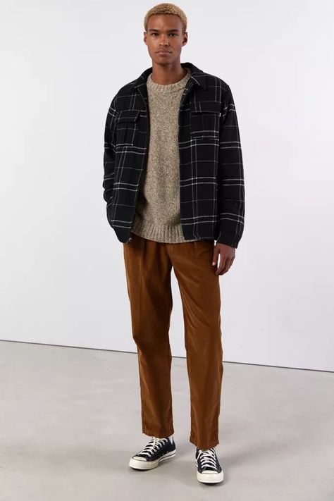 Style Brown Corduroy Pants, Corduroy Pants Outfits, Masc Style, Corduroy Pants Outfit, Every Man Should Own, Brown Corduroy Pants, Corduroy Pants Men, Urban Outfitters Men, Corduroy Pant