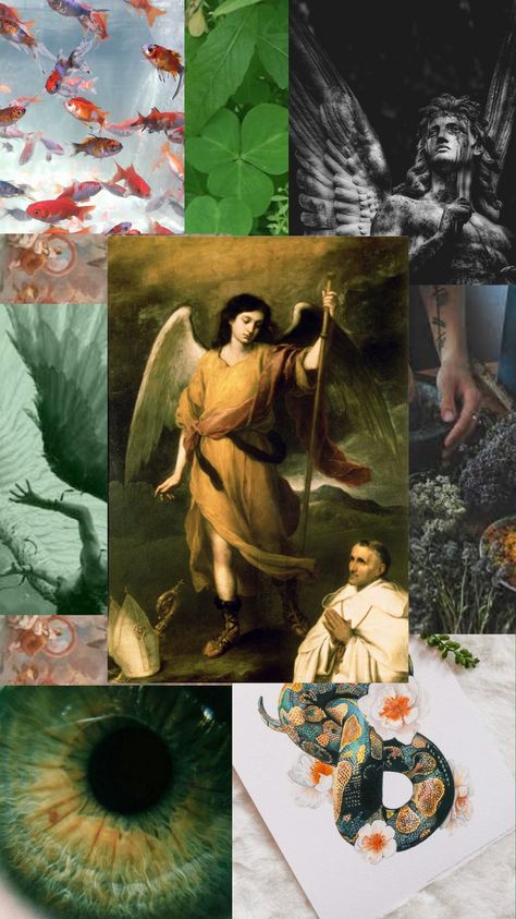 Archangels Aesthetic, Raphael Aesthetic, Nightmare Aesthetic, Angel Raphael, Archangel Raphael, Archangel Gabriel, Aesthetic Wallpaper, Aesthetic Pictures, Aesthetic Wallpapers