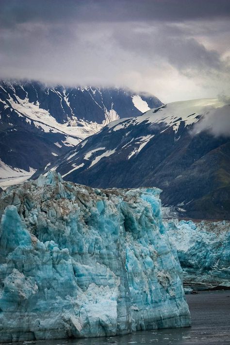 One of many photos of the 76-mile long Hubbard Glacier in Alaska. #travel #Alaska #Cruise #glacier #Alaskacruise #hubbardglacier #USA #blueice Cruise Photography, Alaska Cruise Ports, Hubbard Glacier, Cruise Itinerary, Travel Alaska, Alaska Photography, Alaska Glaciers, Cruise Ports, Alaska Vacation