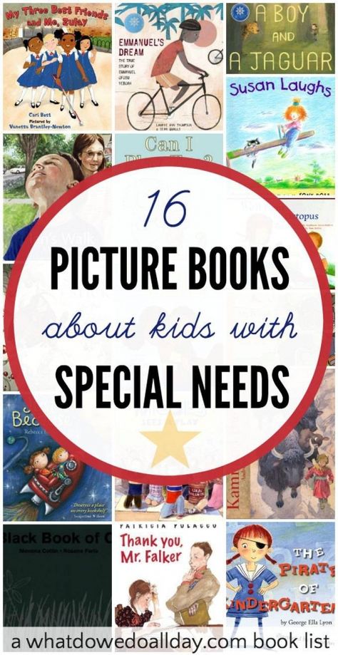 Books about special needs for kids. Lots of different topics about differently abled children. //site also has great book recommendations for other topics! Books About Disabilities, Needs List, Differently Abled, Diverse Books, Mentor Texts, After 4, Preschool Books, Classroom Library, Special Needs Kids