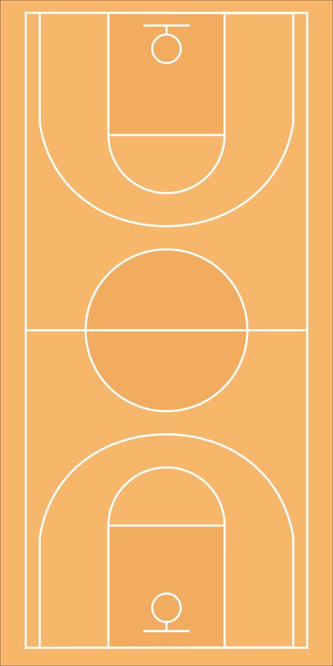 Basketball Court Printable, How To Draw A Basketball Court, Basketball Court Graphic, Basketball Court Sketch, Basketball Court Painting, Basketball Aesthetic Drawing, Basketball Court Drawing, Basketball Court Illustration, Basketball Ground