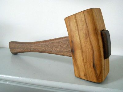 Making A Classic Woodworker's Mallet | Randy Cordle Diy Wood Mallet Hammer, Diy Wood Mallet, Wooden Mallet Plans, Wooden Mallet Design, Wood Mallet Handmade, Box Joinery, Rustic Projects, Woodwork Tools, Woodworking Mallet