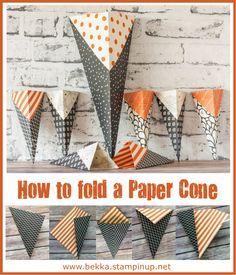 Christmas Cubicle Decorations, Halloween Diy Paper, Treat Cones, Cones Diy, Diy Halloween Treats, Halloween Week, Jw Pioneer Gifts, Halloween Paper Crafts, Jw Pioneer