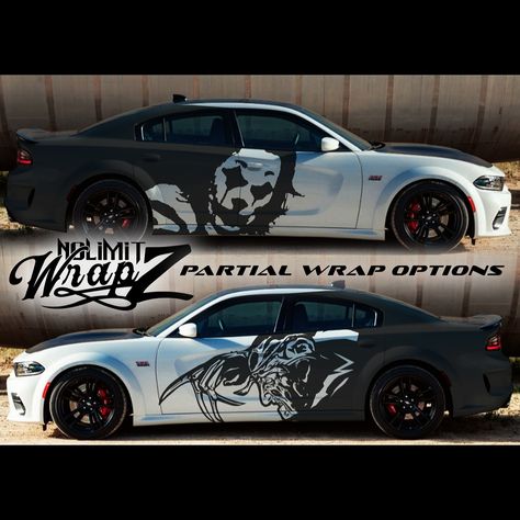 I should remaster these #trowbackthursday spooky season is upon us 🤨 #wrap #wrapdesign #decal #dodgecharger #srt #hellcat #chrysler300 #scatpack Dodge Challenger Car Wraps, Vinyl Wrap Car Ideas, Car Sticker Ideas, Vinyl Wrap Car, Car Wraps, Car Wrap Design, Srt Hellcat, Scat Pack, Art Pencils