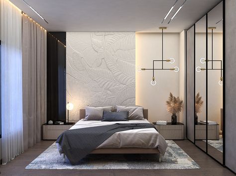 Search images | Photos, videos, logos, illustrations and branding on Behance Bedroom Pop Design, Vray Render, Guest Bedroom Design, Bedroom Interior Design Luxury, Modern Luxury Bedroom, Modern Bedroom Interior, Luxury Bedroom Design, Bedroom Bed Design, Luxury Bedroom