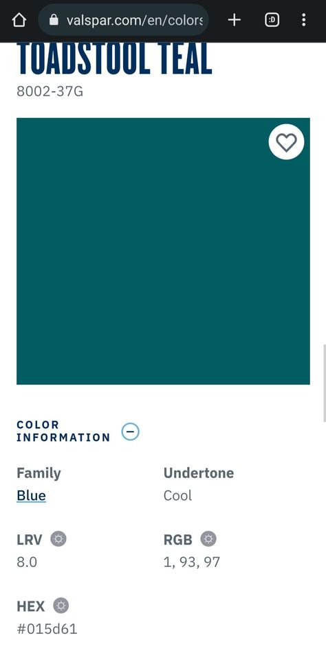 Valspar Teal Paint Colors, Toadstool Teal Valspar, Turquoise Paint Colors, Teal Paint Colors, Valspar Paint, Bedroom Sanctuary, Teal Paint, Interior Colors, Turquoise Painting