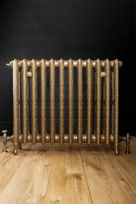 There are many reasons to consider updating your existing radiators to cast iron radiators. In a period property, choosing cast iron radiators can help you to achieve a specific style and aesthetic. You might also be considering an upgrade for purely practical reasons, because cast iron radiators offer an energy efficient way to heat your home.  Whatever your reasons for upgrading your heating system, we recommend a carefully planned approach. Old Radiators, Cast Iron Radiator, Iron Radiator, Cast Iron Radiators, Period Property, Radiator Valves, To Cast, Heating Systems, Energy Efficient