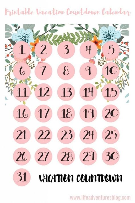 Free Printable Vacation Countdown Calendar - Calendar Template 2020 for 6 Week Countdown Calendar Photo Disney Countdown Calendar Printable, Printable Countdown Calendar, Disney Countdown Calendar, Disney Vacation Countdown, Countdown Calendar Printable, Pregnancy Countdown, Vacation Countdown, Calendar Examples, Disney Countdown