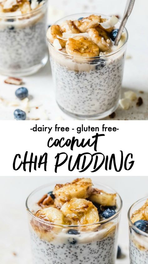 Coconut Milk Pudding, Vanilla Chia Seed Pudding, Coconut Chia Seed Pudding, Vanilla Chia Pudding, Chocolate Chia Seed Pudding, Chia Seed Recipes Pudding, Chia Recipe, Coconut Chia Pudding, Chocolate Chia Pudding