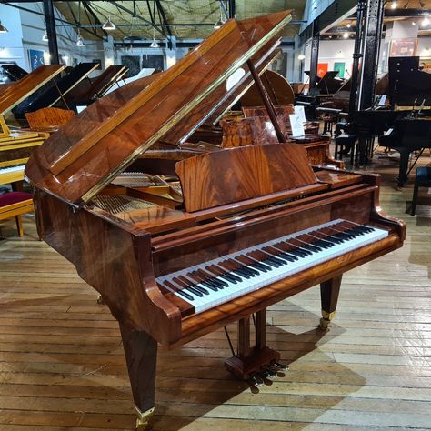 Used Bosendorfer Model 170 Baby Grand Piano Pyramid Mahogany 41528 1 Bosendorfer Piano, Piano For Sale, Baby Grand Piano, Grand Pianos, Quonset Hut, Baby Grand Pianos, Cool Electric Guitars, Gospel Singer, Adjustable Stool