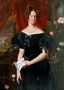 Princess Marie Frederica Wilhelmina of Hesse-Kassel (6 September 1804 – 1 January 1888) was a daughter of William II, Elector of Hesse and Princess Augusta of Prussia.[1] By her marriage to Bernhard II, Duke of Saxe-Meiningen, she became Duchess consort of Saxe-Meiningen. Regency Paintings, Chateau De Malmaison, Regency Portraits, Gaun Abad Pertengahan, Regency Costume, Napoleon Josephine, Empire Fashion, Queen Of Sweden, Regency Dresses