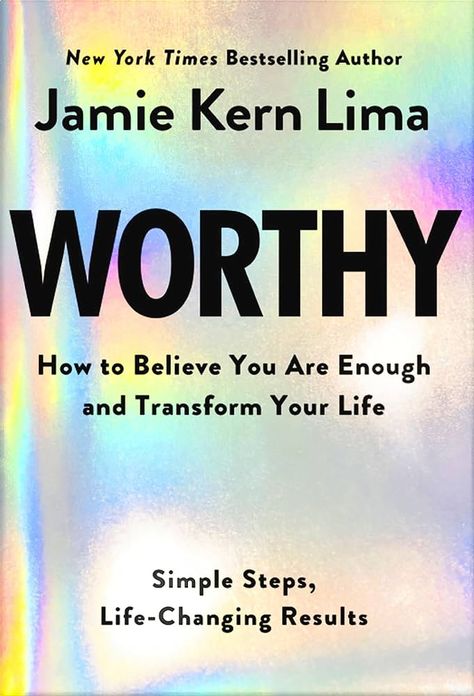 Worthy: How to Believe You Are Enough and Transform Your Life - By Jamie Kern Lima Pre-Order: Kern Lima, Jamie: 9781401977603: Books - Amazon.ca Guest Teacher, How To Believe, Jackson 5, Upcoming Books, Book Launch, Hopes And Dreams, You Are Worthy, Bestselling Books, Self Worth