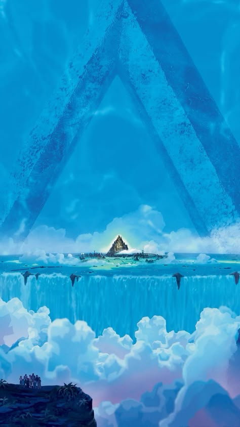 Kida Disney, Milli Vanilli, Wallpaper S, Lost City Of Atlantis, Wallpapers For Phone, Aesthetic Disney, Atlantis The Lost Empire, The Lost City, Underwater City