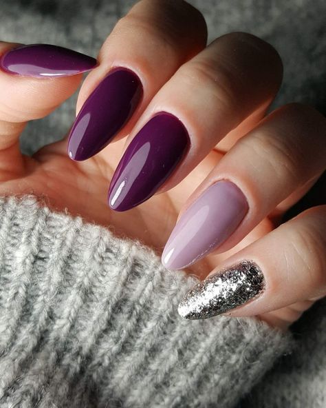 Purple Nail Art Designs, Purple Nail Art, Her Nails, Dipped Nails, Fall Nail, Fancy Nails, Nail Polishes, Purple Nails, Nail Kit