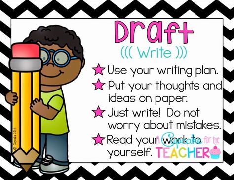 Writing Process {Posters & Graphic Organizers}! St Patrick's Day Treats, Writing Process Posters, Improve Writing, Writing Plan, Free Printable Tags, Writing Assignments, Enjoy Writing, First Grade Teachers, Language Resources