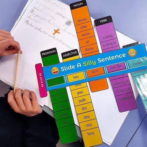 Esl Vocabulary Activities, Esl Vocabulary Games, Literacy Rotations, Vocabulary Games For Kids, Colourful Semantics, Literacy Groups, Sentence Writing Activities, Literacy Centres, Sentence Construction