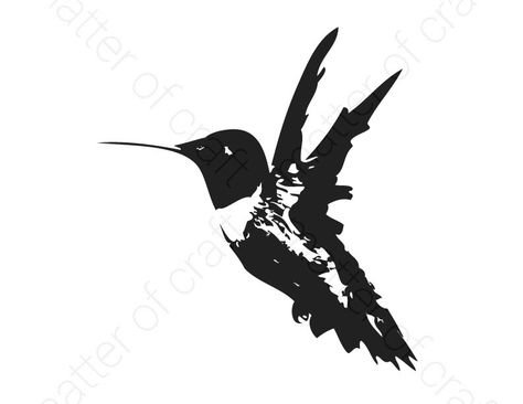 High Contrast Tattoo, Property Of Matter, Contrast Tattoo, High Contrast Black And White, Special Tattoos, Clever Tattoos, Hummingbird Tattoo, Ink Blot, Black Work