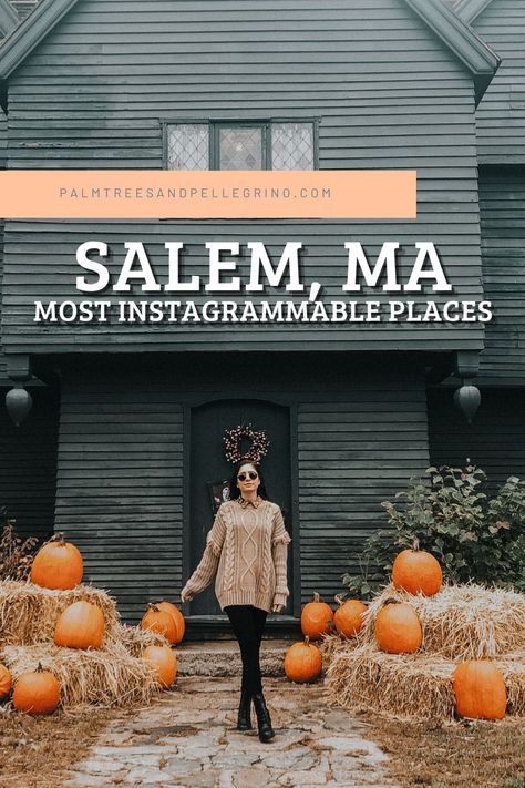 Salem Massachusetts Instagram, Salem Instagram Spots, Halloween In Boston, Boston Ma Fall Outfits, Salem Mass Outfit, Outfit For Salem Ma, Outfits For Salem Massachusetts In October, Salem Massachusetts Photoshoot, Fall Outfits For Salem Ma