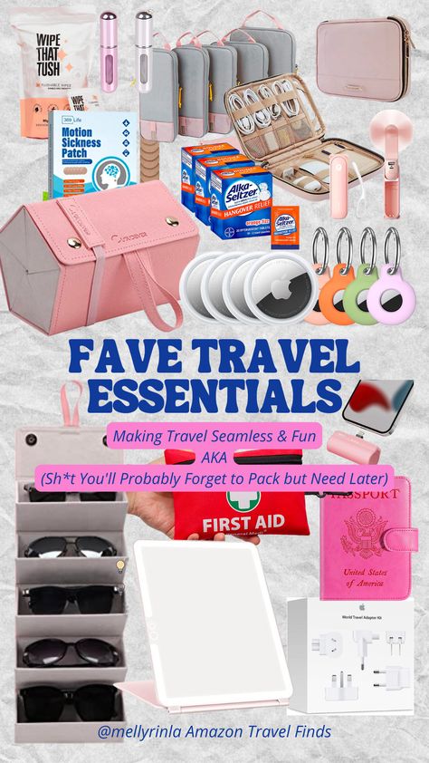 Amazon Travel Essentials For the Cool Girl on the Go

Jet-set in style with these Amazon Travel Essentials! From chic accessories to must-have gadgets, gear up and be the coolest girl on the go ✨🌍 

Summer Vacation, Travel Essentials, Cool Girl on the Go Travel Amazon Must Haves, Travel Survival Kit, Amazon Travel Must Haves, Amazon Travel Essentials, Best Travel Gadgets, Travel Beauty Essentials, Shopify Marketing, Comfy Travel, Traveling Tips