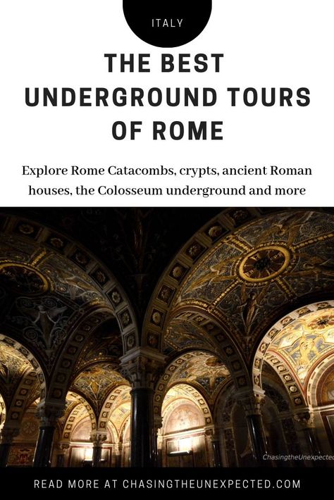 Catacombs Rome Italy, Museums In Rome, Catacombs Rome, Roman Catacombs, Catacombs Of Rome, Europe Elopement, Rome Tourist, Ancient Roman Houses, Rome Italy Museums