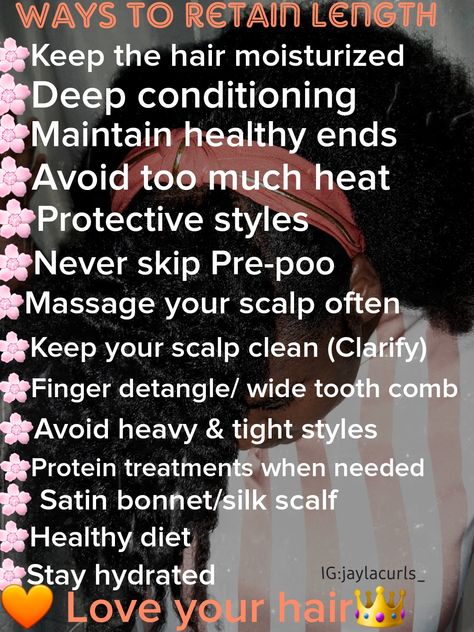 Transition To Natural Hair 4c, Haircare Routine For Black Women, Length Retention 4c Hair, Natural Hair Length Retention Tips, How To Grow High Porosity Hair, Natural Hair Regimen For Growth, Hair Retention Tips, Hair Growing Tips For Black Women, Hair Growth Routine Black Women