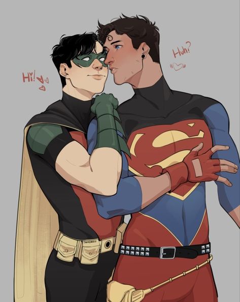 Superboy X Robin, Dc Comics Funny, Nightwing And Starfire, Blog Title, Dc Comics Heroes, I Am Batman, Arte Dc Comics, Batman Comic Art, Im Batman