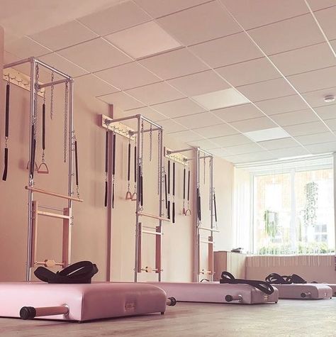 Gratz Pilates on Instagram: "GoneGratz… welcome to @arbeia_pilates in the north east of England. She said, I did my training on Gratz and got spoiled 😄 so I knew I wanted the same for my own place. I worked at a few places in between training and opening my own, that used different makers and I just didn’t think they were as good or as effective for classical exercises. And Gratz looks so sleek 😬! Vinyl is pink. #gratz #teamgratz" Gratz Pilates, My Own Place, Own Place, Pilates Studio, She Said, North East, Pilates, England, Sleek