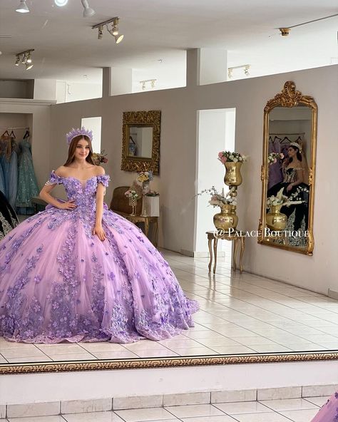 Pink Purple Quinceanera Dress, Rapunzel Sweet 16 Dress, Xv Dresses Purple, Lilac Purple Quinceanera Dress, Purple Xv Dresses, Rapunzel Quince Dress, Purple 15 Dresses Quinceanera, Light Purple Quinceanera, Dark Purple Quinceanera Dresses