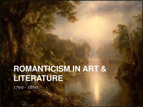 American Romanticism Movement by Shannon Beyer via slideshare Romanticism Literature, Romanticism Movement, American Romanticism, Romantic Period, Women Writers, American Literature, New Thought, Literature Art, Ways Of Seeing