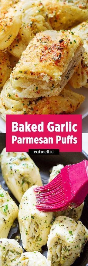 Are you looking for a great recipe to insert in your menu planning this week? Try these incredibly easy, fool-proof parmesan garlic bites. They come together in less than 20 min and use just basic … Parmesan Twill, Parmesan Puffs, Puff Appetizers, Garlic Bites, Bread Garlic, Parmesan Bread, Puff Pastries, Pantry Ingredients, Mini Quiches