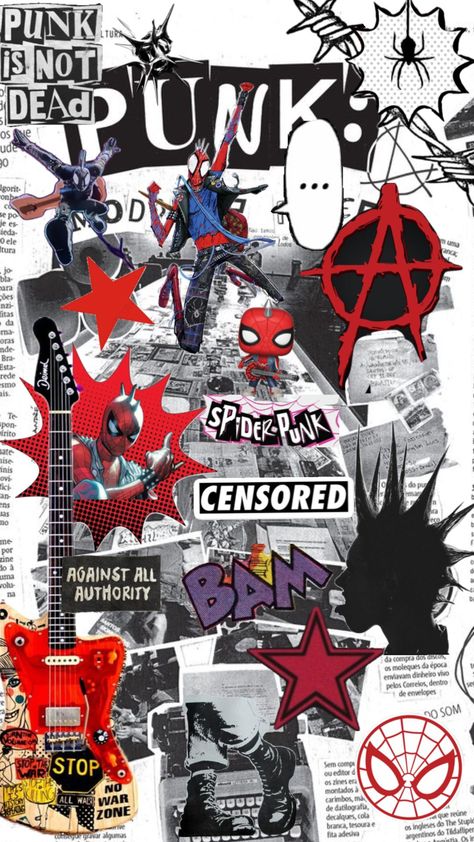 #miprimershuffle #myfirstshuffle #spiderpunk Spiderpunk Wallpaper, 3d Wallpaper For Phone, Love Friendship Quotes, Marvel Art Drawings, Punk Wallpaper, Spiderman Gifts, Deadpool And Spiderman, Spiderman Artwork, Spider Girl