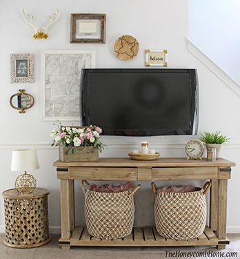 Tv table ideas