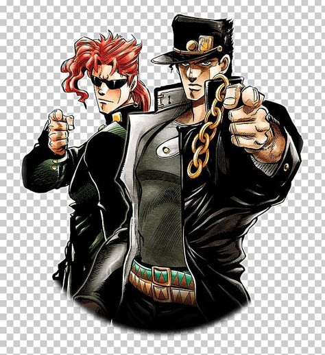 Jotaro Pointing Pose, Jotaro Kujo X Noriaki Kakyoin, Jotaro Kujo And Kakyoin, Kakyoin And Jotaro, Kakyoin Pfp, Kakyoin X Jotaro, Jotaro And Kakyoin, Kakyoin Jotaro, Jojo Poses