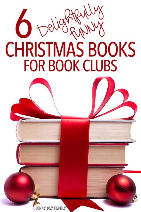 Looking for a laugh this holiday? Pick one of these light and funny Christmas books - perfect picks for your December book club meeting! Christmas Book Club, Holiday Reading List, Book Club List, Best Christmas Books, Book Club Recommendations, Laugh Out Loud Funny, Book Club Reads, Book Club Meeting, Christmas Reading