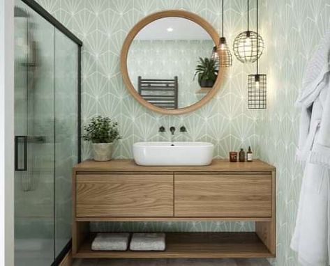 Tile Giant, Latest Bathroom Tiles, Mint Green Bathrooms, Mint Bathroom, Beautiful Tile Bathroom, Latest Bathroom, Bathroom Tile Ideas, Tile Trends, Room Tiles