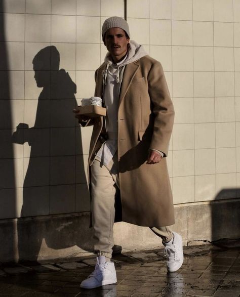 [PaidLink] 60 Best Winter Outfits Men Streetwear 2021 Tricks You Need To Know #winteroutfitsmenstreetwear2021 Street Wear Suit Men, New York Men’s Winter Outfits, Mens Minimalist Fashion Streetwear, Men New York Outfits Winter, Beige Coat Outfit Men, Overcoat Men Outfit Street Styles, New York Winter Outfit Men, Beige Coat Outfit Winter, New York Mens Street Style