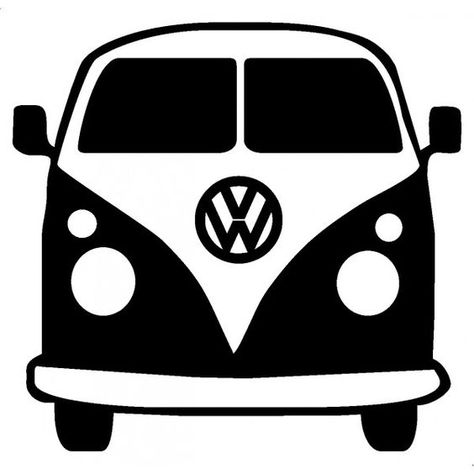 free vw bus clipart Diy Vw Bus Crafts, Vw Bus Clipart, Free Images For Cricut, Camper Illustration, Bus Clipart, Svg Images For Cricut, Van Volkswagen, Vw Art, Vw Campervan