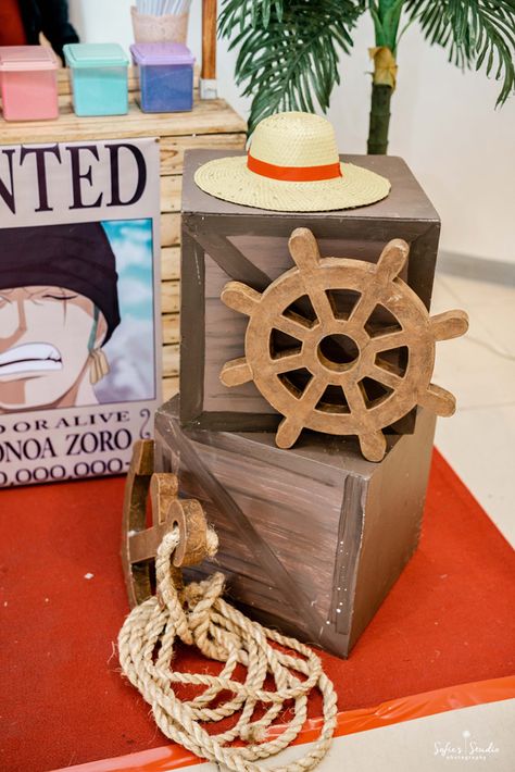 One Piece Themed Birthday | Philippines Mommy Family Blog One Piece Anime Themed Wedding, One Piece Luffy Birthday Party, One Piece Wedding Anime Theme, One Piece Wedding Theme, One Piece Home Decor, One Piece Themed Wedding, One Piece Centerpiece, One Piece Bday Theme, One Piece Birthday Decorations