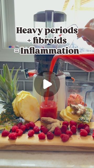 Evie Kevish on Instagram: "⚠️ If you’re dealing with fibroids or heavy periods and are ready to detoxify and balance your body naturally, comment ‘CLEANSE’ to join my next juice cleanse. 

🩸 Are you struggling with fibroids or heavy periods? You’re not alone. Check out the juicing recipe for fibroids below 👇🏾 

⚠️ Fibroids are non-cancerous growths in the uterus that can cause heavy bleeding, painful cramps, and even affect fertility. 

🚨 These symptoms often signal an imbalance in your body, and juicing can be a natural way to help your body heal from the inside out. 🌱

🚨 Fibroids and heavy periods are often linked to chronic inflammation in the body. 

❌ Inflammation can lead to hormonal imbalances, particularly an excess of estrogen, which fuels the growth of fibroids and worsens Juicing Recipe, Period Tips, Body Inflammation, Hormonal Imbalances, Heavy Periods, Period Hacks, Body Healing, Chronic Inflammation, Juice Cleanse