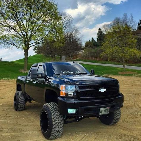 Chevy Silverado 2007 Chevy Silverado 1500, Trucks Lifted, Trucks Lifted Diesel, 2007 Chevy Silverado, Future Trucks, Jacked Up Trucks, Truck Ideas, Chevy Silverado 1500, Chevy Silverado