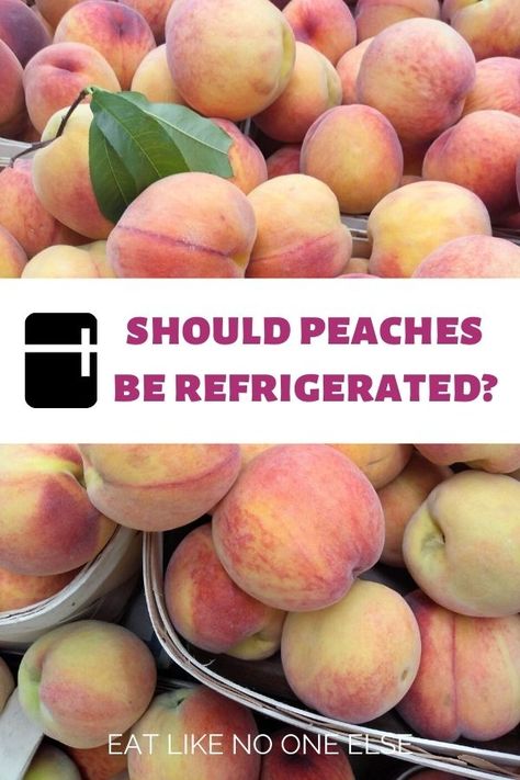 Ripe Peaches What To Do With, Storing Peaches, What To Do With Peaches, How To Store Peaches, Dessert Peaches, Plastic Coffee Containers, Freezing Peaches, Chocolate Covered Pecans, Farm Facts