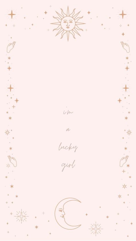 Lucky Affirmations Wallpaper, Lucky Girl Syndrome Wallpaper Aesthetic, Lucky Girl Wallpaper Aesthetic, Lucky Girl Syndrome Aesthetic, Lucky Girl Syndrome Wallpaper, Lucky Girl Wallpaper, Lucky Girl Aesthetic, Front Wallpaper, Manifest Wallpaper